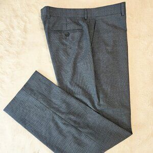 Original Penguin Munsingwear Men's Classic Pants Micro-check Navy Blue 34×30